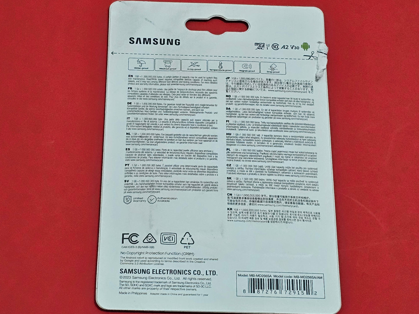 Samsung 256GB Pro Plus microSDXC Memory Card + Adapter - Brand NEW!