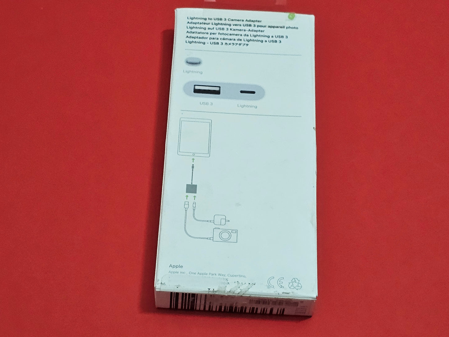 Apple Lightning to USB3 Camera Adapter – Brand NEW!