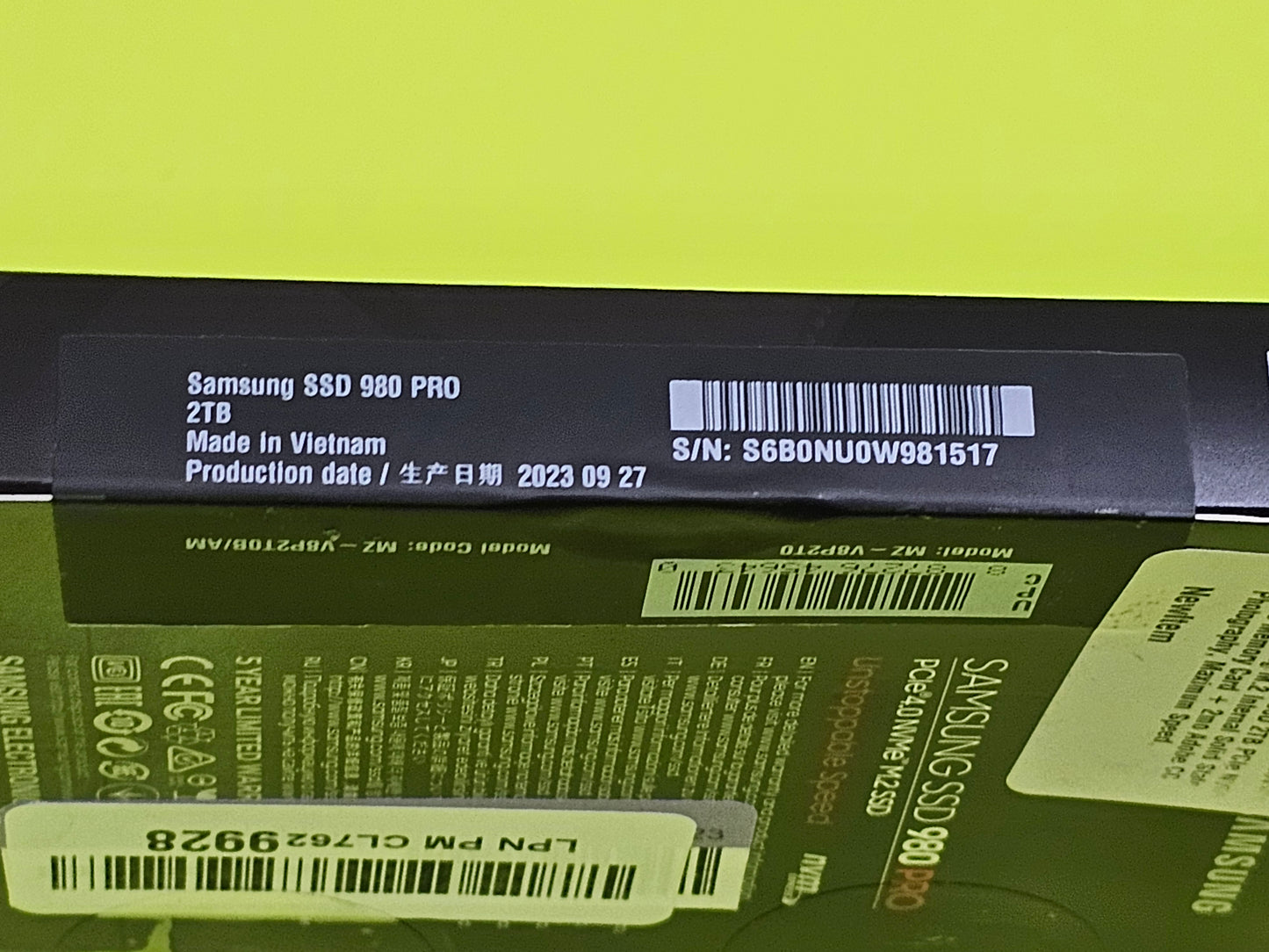 Samsung 980 PRO 1TB / 2TB NVMe M.2 PCIe Gen4 SSD – Brand NEW & Sealed!