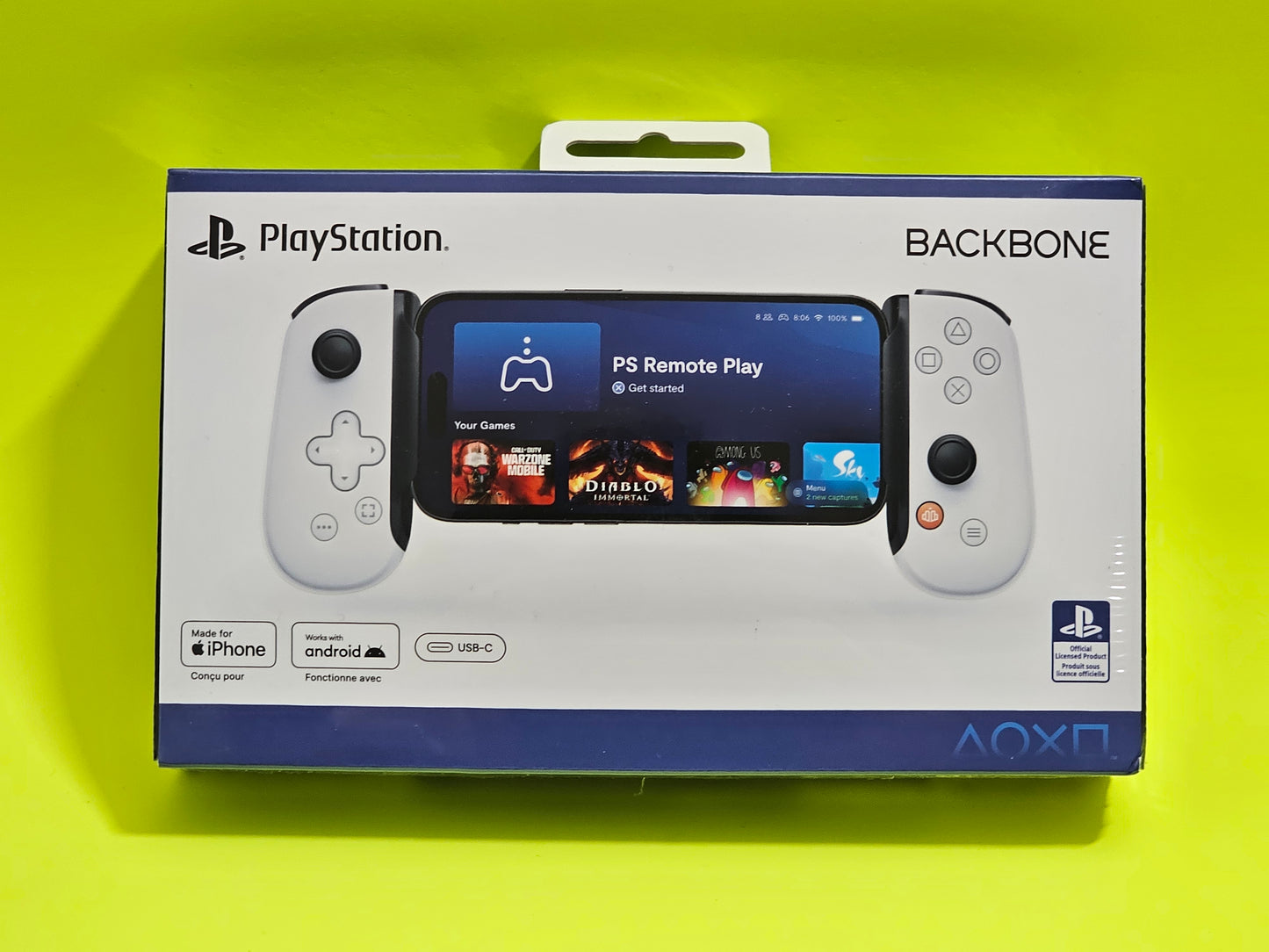 PlayStation Backbone USB-C Edition – Mobile Gaming Controller for iPhone