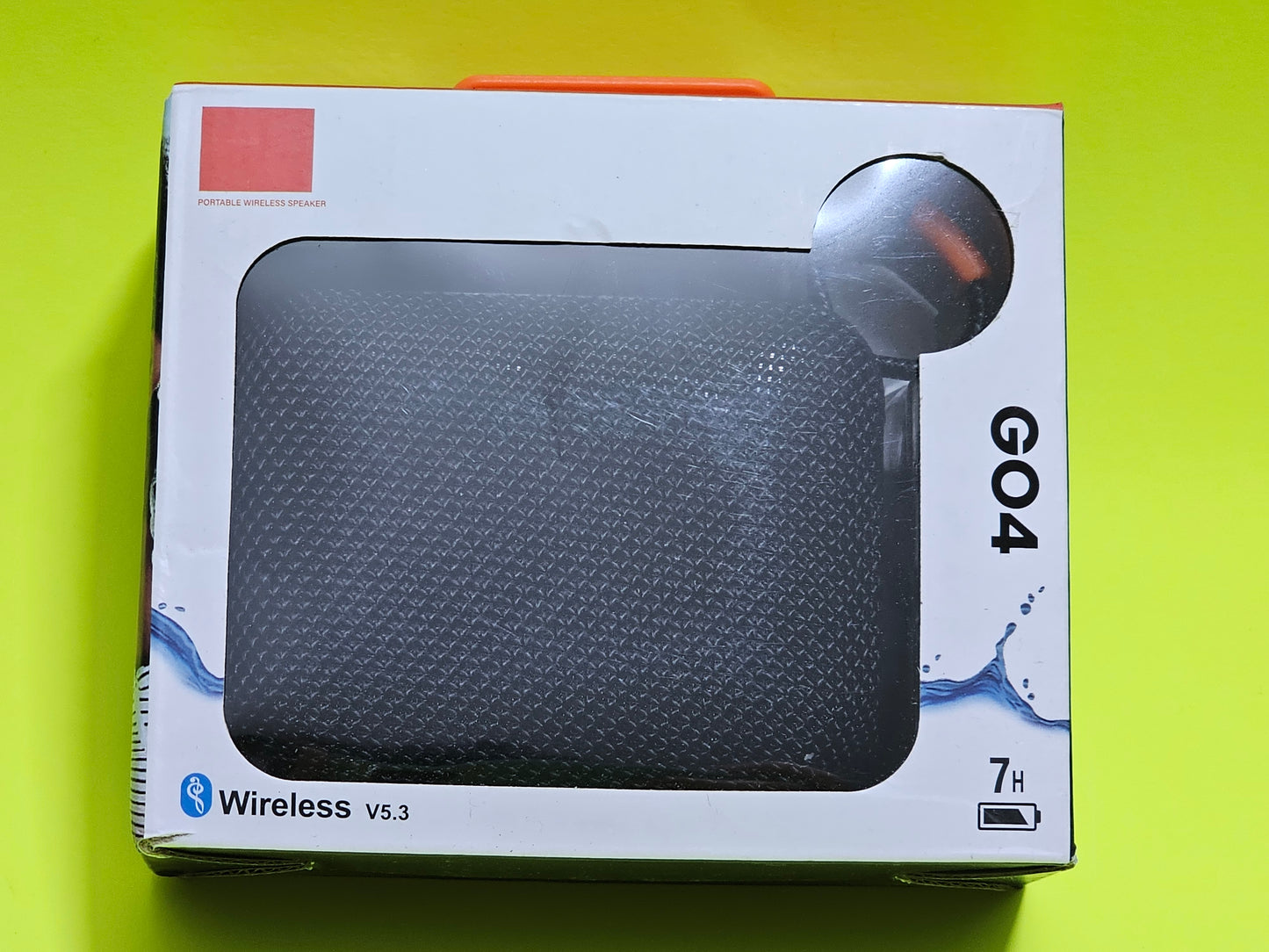 GO4 Portable Speaker - 7H Playtime, Waterproof, Dustproof, NOT JBL