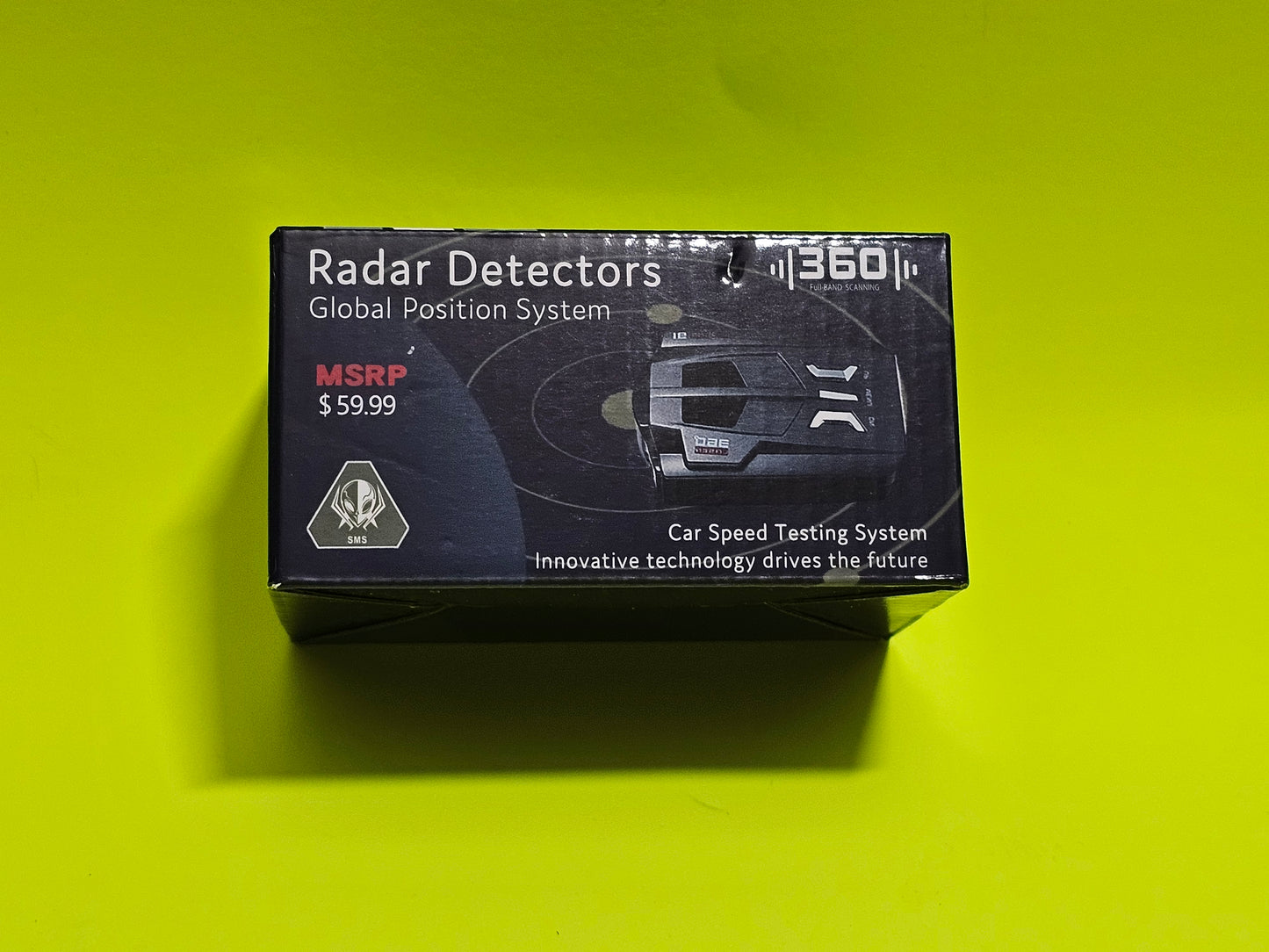 SMS Radar Detector Vehicle Speed Sensor – Brand NEW!