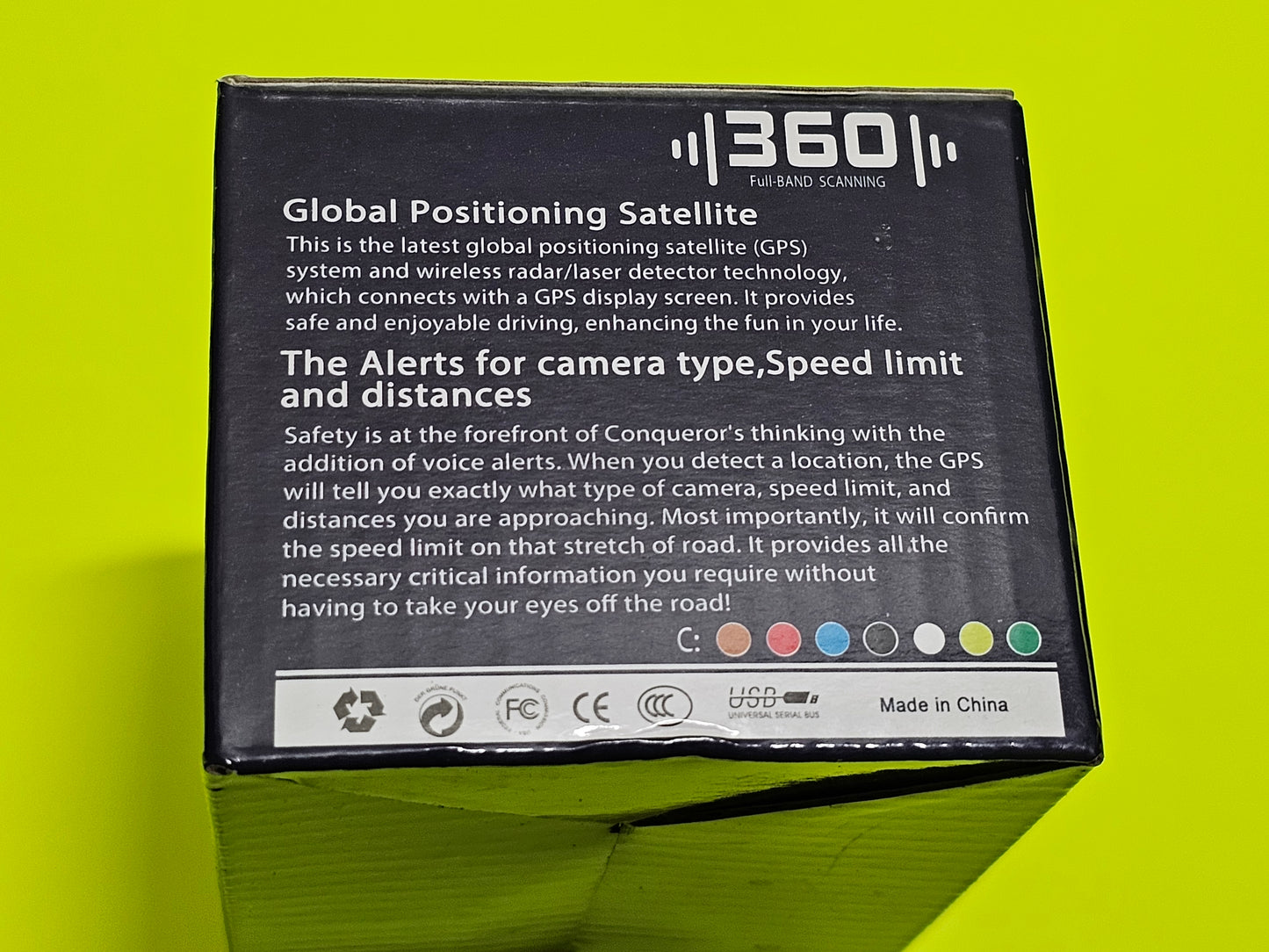 SMS Radar Detector Vehicle Speed Sensor – Brand NEW!