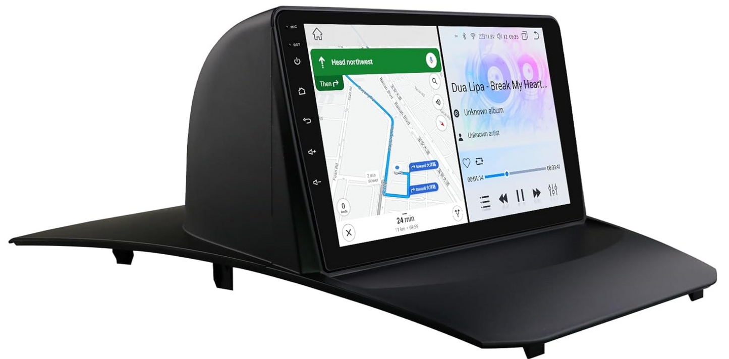 Car Radio for Ford Fiesta 2009–2014 | 9" Touchscreen w/ CarPlay & Android Auto