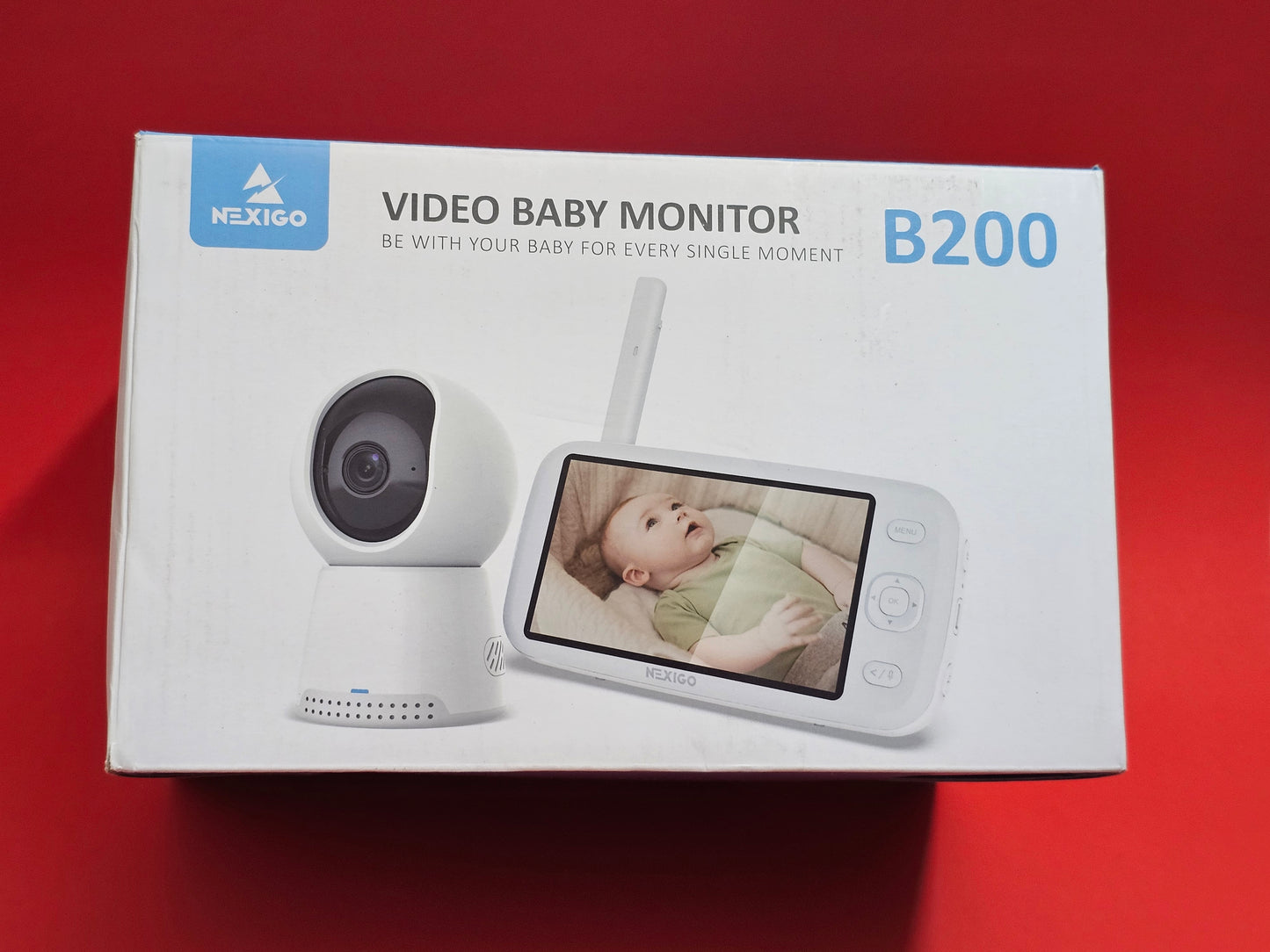 NEXIGO Video Baby Monitor B200 White Brand NEW!