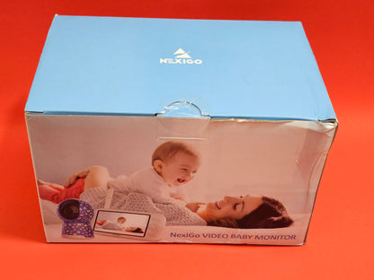 NEXIGO Video Baby Monitor B200 White Brand NEW!
