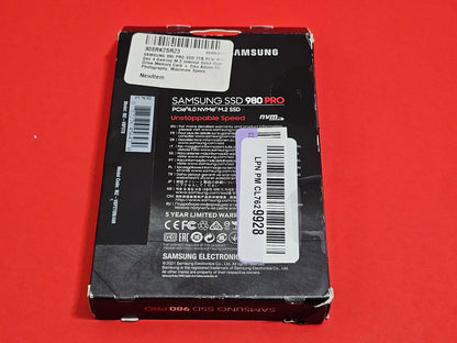 Samsung 980 PRO 1TB / 2TB NVMe M.2 PCIe Gen4 SSD – Brand NEW & Sealed!