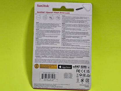 SanDisk 128GB iXpand Flash Drive Luxe – Brand NEW!