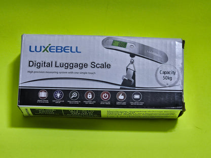 NEW Luxe Bell Digital Luggage Scale – Travel Baggage Weight Checker