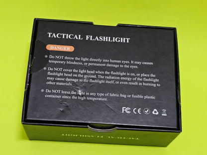 EZshoot Tactical Gun Flashlight w/ Green Laser Sight – Rail Mount – NEW!