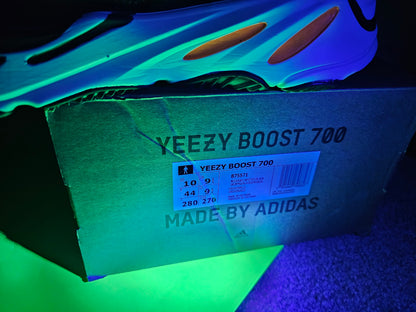 Yeezy Boost 700 Wave Runner - Size 10M - OG All - UV Authenticated - 🔥