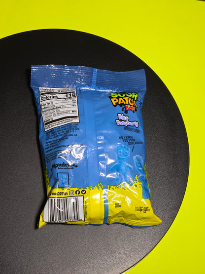 Sour Patch Kids Blue Raspberry Candy – Just Blue – 4oz Bag – Exp 9/8/2025