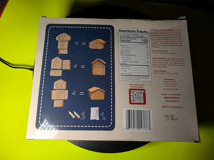 🎄 Pagasa Gingerbread House Village Kit – 15 oz – Exp 08/25 – NEW Sealed
